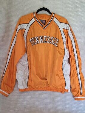 Vintage University of Tennessee Volunteers Insulated V-neck Pullover Jacket